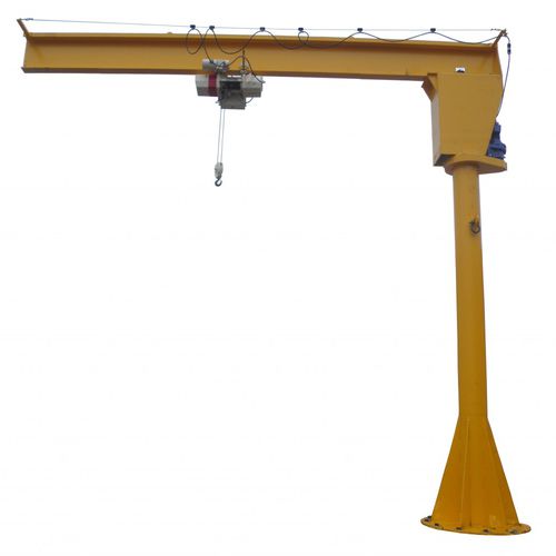 Pillar jib crane - JC series - Air Technical Industries - 360° / lifting / rotary