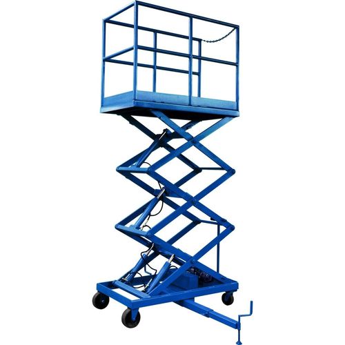 Mobile scissor lift - MLI series - Air Technical Industries - electric / hydraulic / pneumatic