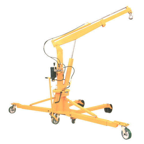 Hydraulic shop crane - SM series - Air Technical Industries - telescopic / with counterweight