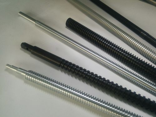 Custom lead screw - CUSTOMIZED TRAPEZOIDAL SCREW WITH HARDENED PROFILE - Bimeccanica s.r.l. - aluminum / steel / with nut