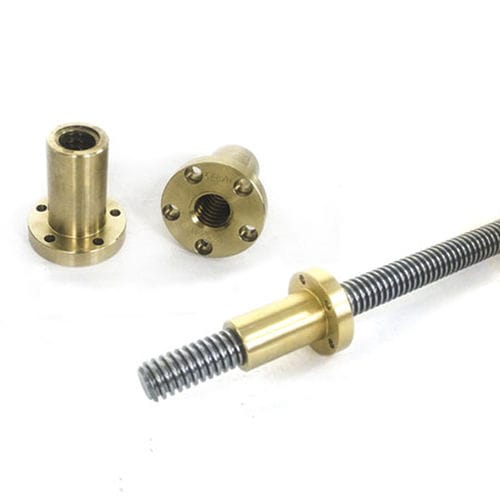Flange nut - Long series, CuSn12 UNI 7013-72| CFB/H - Bimeccanica s.r.l. - bronze
