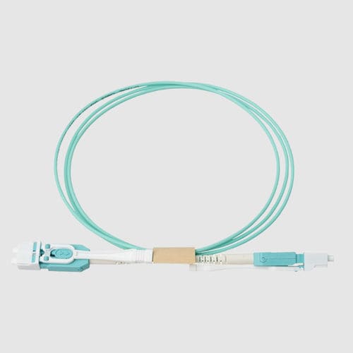 Single mode patch cable - JPT Opto-electronics - duplex / LC type / OM2