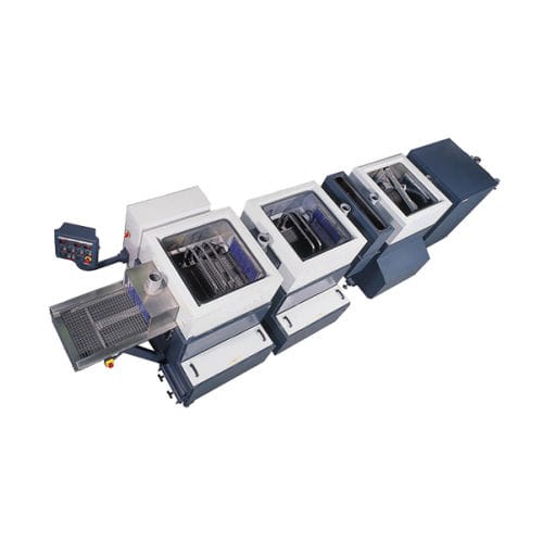 Overhead conveyor washing tunnel - Tristar  - VIXEN - degreasing