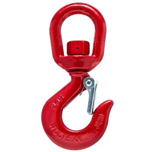 Lifting hook - 205 series - CARCANO - with swivel / with safety latch ...