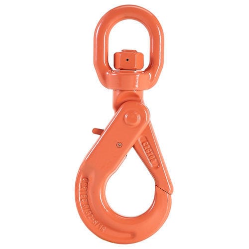 Lifting hook - CRGX series - CARCANO - swivel / self-locking