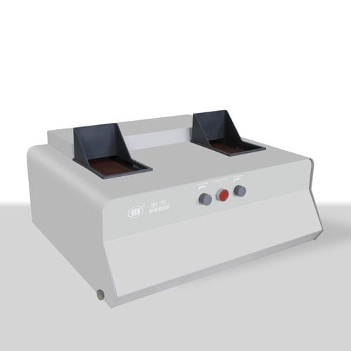 Belt sander - BG-32 - Laizhou Weiyi Experiment Machine Manufacturing Co., Ltd. - manual / for finishing operations / 380 V