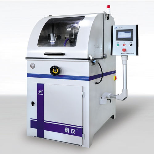 Metallographic cutting machine - iqiege ®-7110D - Laizhou Weiyi Experiment Machine Manufacturing Co., Ltd. - rotary blade / for metal / tube