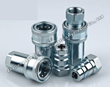 Quick coupling - LSQ-S1 series - Zhejiang Songqiao Pneumatic and Hydraulic Co.,Ltd - hydraulic / steel / standard