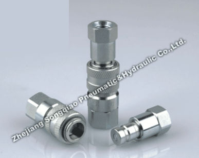 Quick coupling - LSQ-PD - Zhejiang Songqiao Pneumatic and Hydraulic Co.,Ltd - hydraulic / steel
