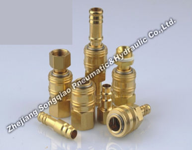 Quick coupling - LSQ-26 series - Zhejiang Songqiao Pneumatic and Hydraulic Co.,Ltd - pneumatic / CEJN / brass
