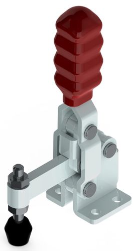 Vertical toggle clamp - VTC-2535-SF - Steel Smith - hold-down / adjustable / with straight base