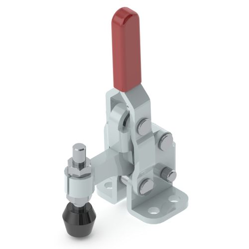 Vertical toggle clamp - VTC-202-SF - Steel Smith - hold-down / adjustable / with straight base