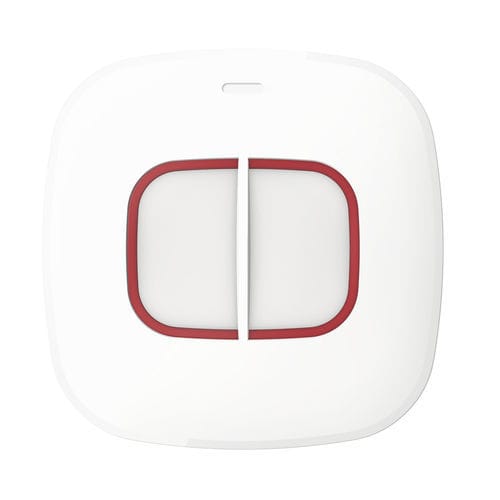 Touch push-button switch - DS-PDEB2-EG2-WE(B) - Hikvision - IP66 / standard / LED