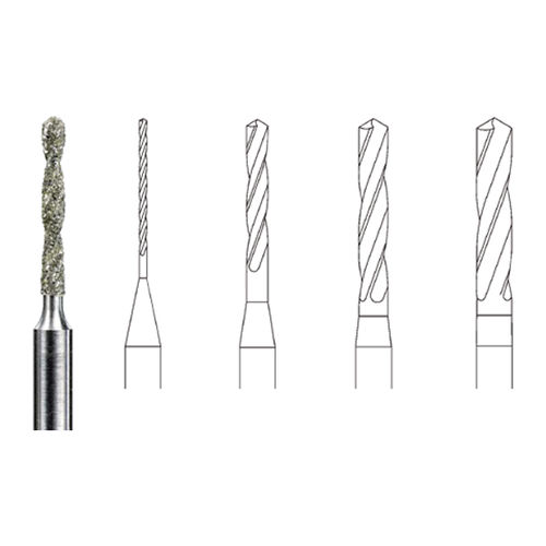 Solid drill bit - 460 000 series - Bipol - for general purposes / diamond