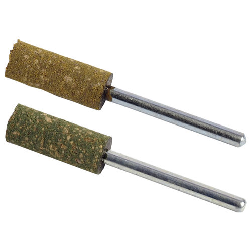 Rubber mounted abrasive point 417 000 22 series Bipol