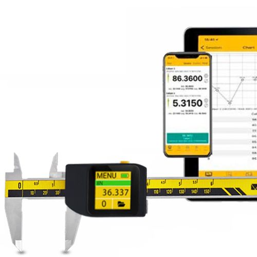 Measurement mobile app 2991000 series MICROTECH data transfer