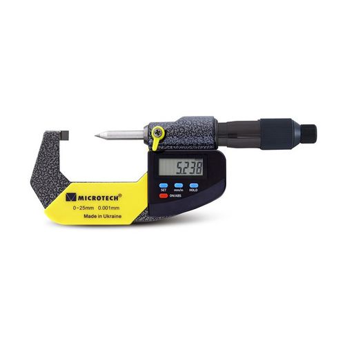 Outside micrometer - MICROTECH - for crimp measurements / digital / waterproof