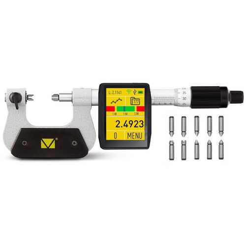 Computerized micrometer - 110710258 - MICROTECH - outside / thread / graphic