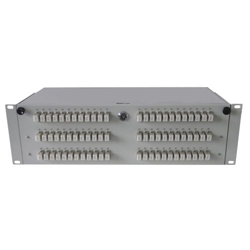 Distribution rack - ODF-19-3U-T* series - DLL Partners - 19"