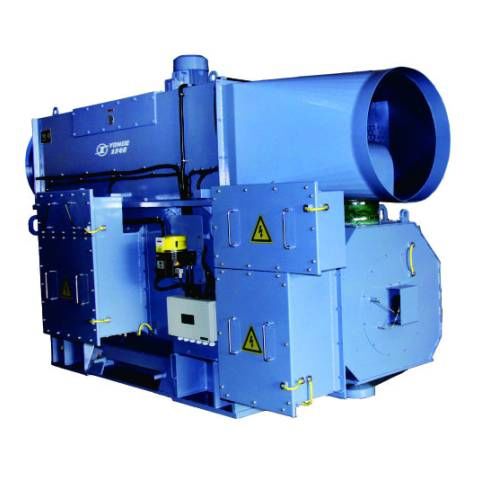 Wind turbine alternator - CRRC YONGJI ELECTRIC CO. LTD. - three-phase / 6-pole / IP54