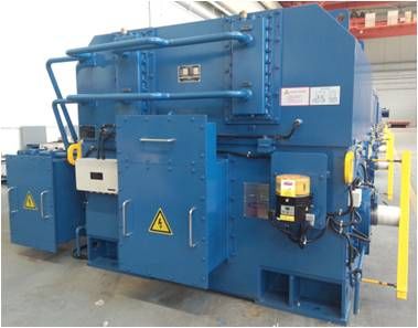 Wind turbine alternator - CRRC YONGJI ELECTRIC CO. LTD. - three-phase / 4-pole / IP54