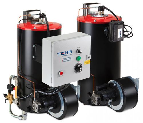 Hot water boiler - BR900 series - Teha - fuel oil / high-pressure