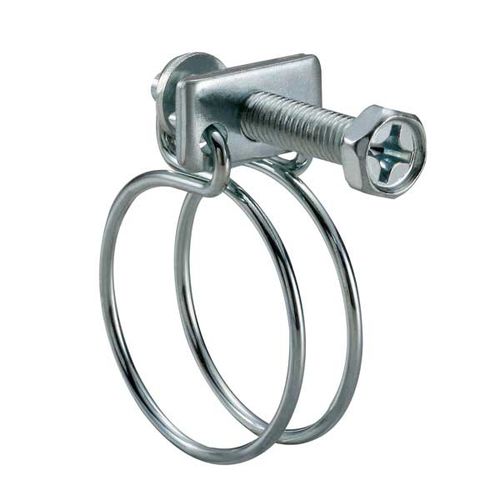 Stainless steel hose clamp - Y311 series - EVEREON INDUSTRIES INC - wire / smooth / double