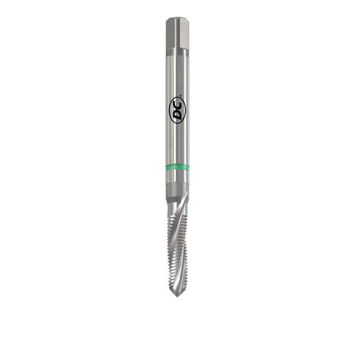 Blind hole machine tap - SA350-3 - DC SWISS SA - spiral flute / HSSE-PM / for steel