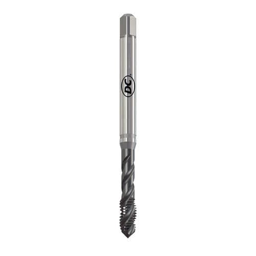 Blind hole machine tap - Q360VS-3 - DC SWISS SA - monobloc / spiral flute / HSSE-PM