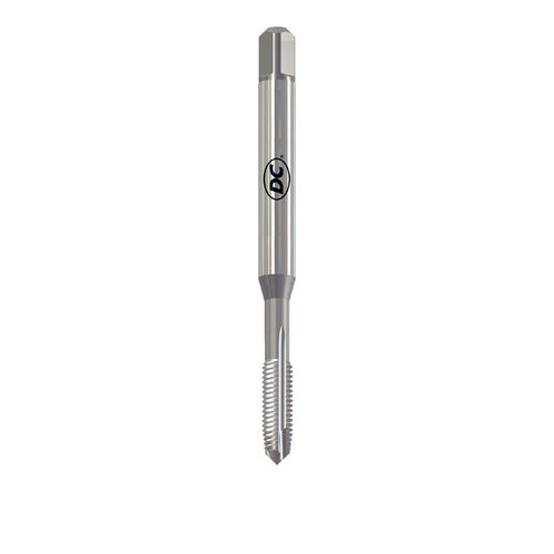 Through-hole machine tap - N330-4 - DC SWISS SA - monobloc / straight flute / HSS-E