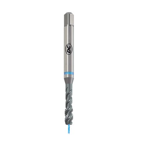 Blind hole machine tap - Z373VS-3 - DC SWISS SA - monobloc / spiral flute / HSSE-PM