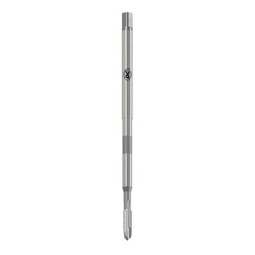 Through-hole machine tap - N520-4 - DC SWISS SA - monobloc / straight flute / HSS-E