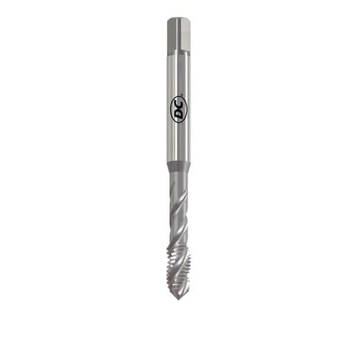 Blind hole machine tap - N1160-3 - DC SWISS SA - monobloc / spiral flute / HSS