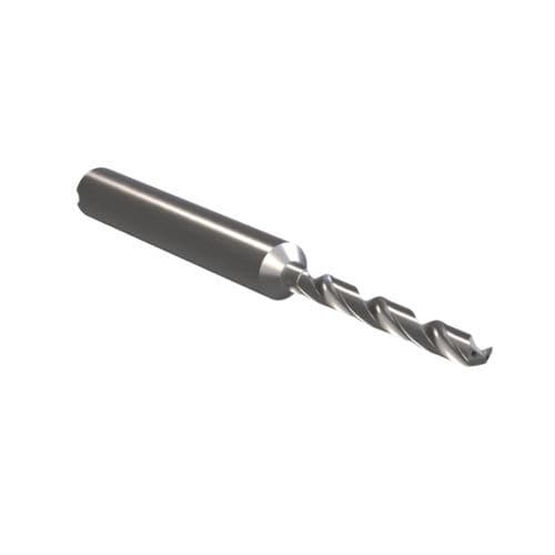 Solid drill bit - VDS-0300-0295-06-Z2-8D-C-VM10 - Vargus - for steel / for stainless steel / for aluminum