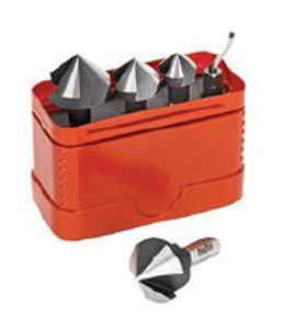 Solid milling cutter - Vargus - finishing / HSS / conical