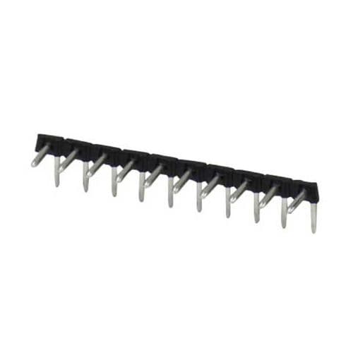 5.00 mm (0.197") pin header - HFLS1H4 series - Xiamen Hongfa Electroacoustic Co.,Ltd. - male / single-row / straight