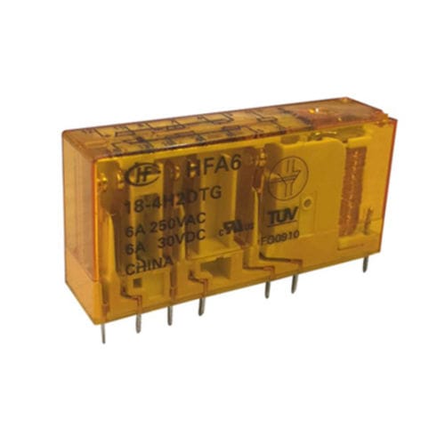 Electromechanical relay with guided contacts - HFA6 - Xiamen Hongfa Electroacoustic Co.,Ltd. - 24VDC / 12VDC / 48VDC