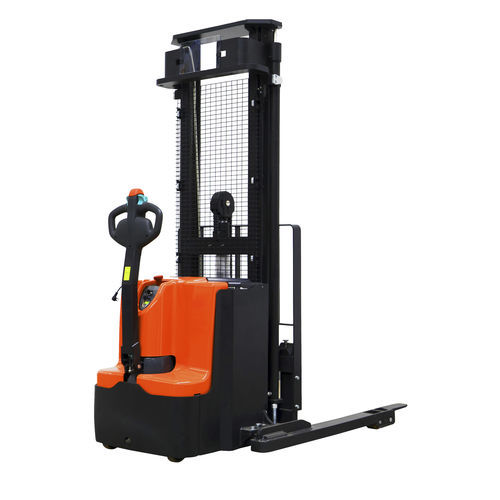 Electric stacker truck - PSxxTSL Series - Noblelift Intelligent Equipment Co., Ltd. - hydraulic / walk-behind / 24 V