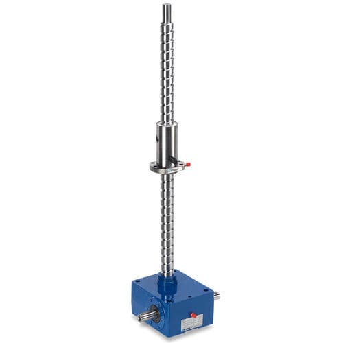 Ball screw jack - SJ BS Mod.B Series - SERVOMECH - worm gear / nut / flange