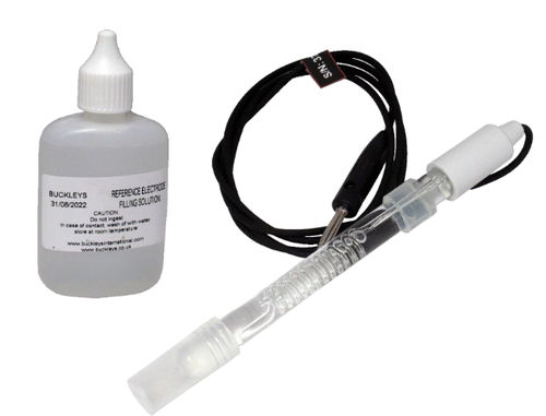 Reference electrochemical electrode - 6004-0132 - Buckleys (UVRAL) Limited - glass / laboratory