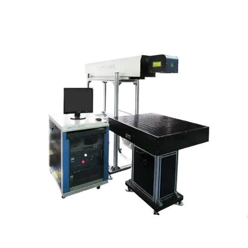 CO2 laser marking machine - CO2-D200 - Han's Laser Technology Co., Ltd - leather / for plastics / for paper