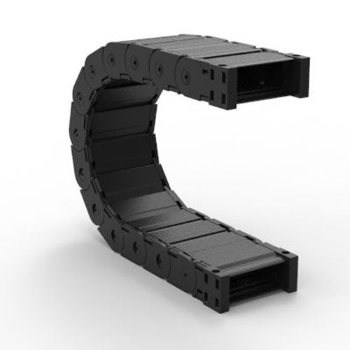 Partially enclosed drag chain - 325PI - Brevetti Stendalto - nylon / with lid / self-supporting