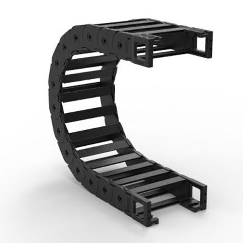 Partially enclosed drag chain - 335LI - Brevetti Stendalto - nylon / with separators / lightweight