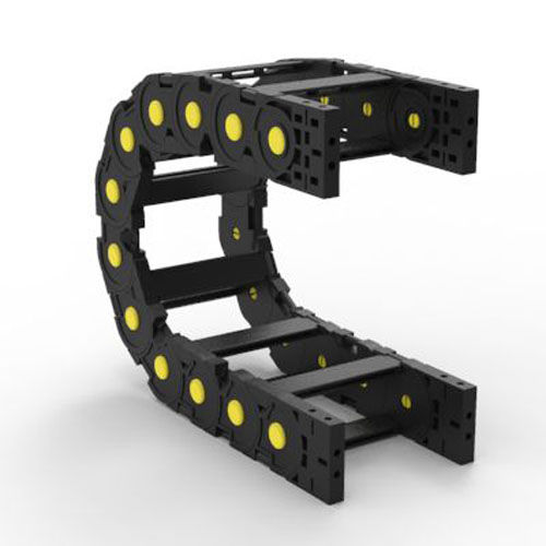 Partially enclosed drag chain - 660A - Brevetti Stendalto - nylon / with separators