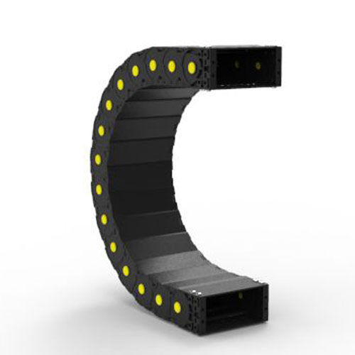 Partially enclosed drag chain - 770 - Brevetti Stendalto - nylon / with lid / self-supporting