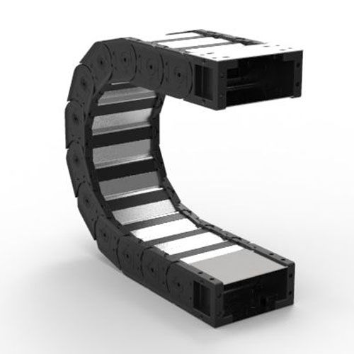 Openable drag chain - H57PC - Brevetti Stendalto - nylon / modular / self-supporting