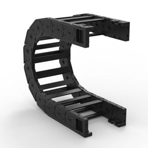 Openable drag chain - H57SC - Brevetti Stendalto - nylon / modular / for heavy loads