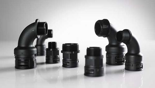 Threaded fitting - Brevetti Stendalto - elbow / plastic / metal
