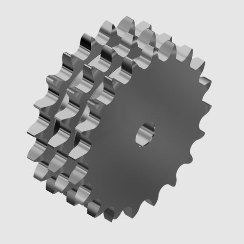 Straight-toothed sprocket wheel - 06B-3 - BEA Ingranaggi - triple / chain tightener