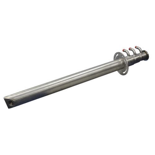 Camera housing - SON01X06A_F - TELEA TECNOVISION SRL - flange / cylindrical / stainless steel